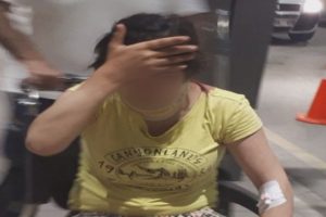 Kayınbabasından dayak yiyen genç kız hastanelik oldu