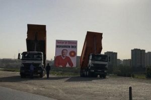 Ankara'da sürpriz Muharrem İnce afişleri!