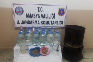372 litre kaçak içkiye 37 bin 944 TL ceza