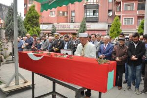 İntihar eden uzman çavuş, Zonguldak'ta toprağa verildi