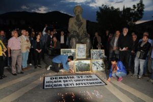 Tunceli olaylarında ölenler anıldı