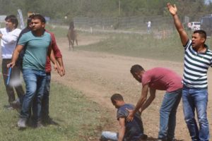 'Kakava Şenlikleri'nde talihsiz kaza!