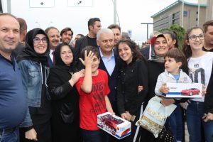 Başbakan Yıldırım, KTO ve KAYSO'yu ziyaret etti