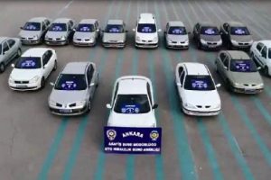 Ankara'da oto hırsızlığı çetesi çökertildi