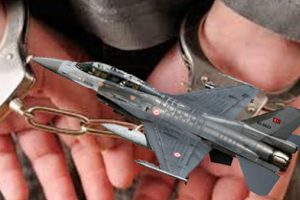 F-16 pilotları ankesörden çıktı