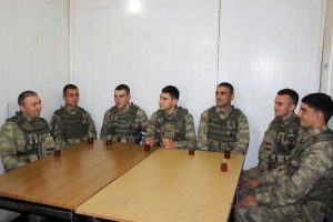 Irak sınırından Afrin kahramanlarına selam