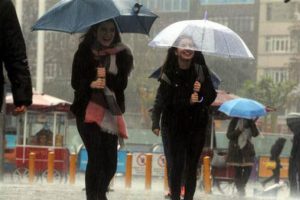 Meteorolojiden 5 il için yağış uyarısı