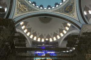Çamlıca Camii'nin içi ilk kez görüntülendi!