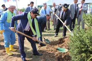 Bursa'da adalet şehitleri anısına hatıra ormanı