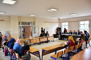 Bursa İnegöl'de Başkan Taban velilerle buluştu