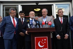 Muharrem İnce'den Karamollaoğlu'na ziyaret