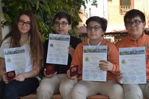 Ortaokul öğrencilerinden uluslararası yarışmada 3 birincilik