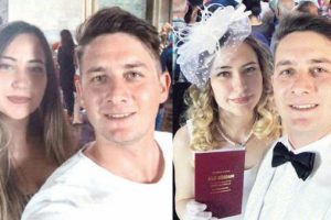 Her şey bu selfie ile başladı, 1 yıl sonra evlendiler!