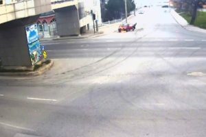 Bursa'da aksiyon filmi gibi kazalar böyle görüntülendi