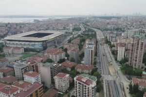 YHT projesi havadan görüntülendi