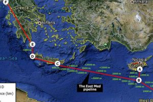 Türkiye'nin bypass edildiği haritaya sert tepki!