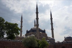 Selimiye Camisi'nin mahyaları hazır