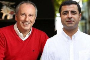 İnce'den cezaevindeki Demirtaş'a ziyaret!