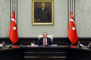 Cumhurbaşkanlığı Külliyesi'ndeki ''ekonomi'' toplantısı başladı