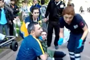 Bursa'da elektrikli motosikletin çarptığı kadın yaralandı