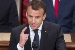 Macron'dan ABD'ye eleştiri!