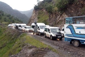 Şırnak-Hakkari karayolunda heyelan