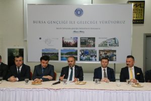 'Bursa Gençliği İle Geleceğe Yürüyoruz' projesi tanıtıldı