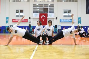 Bursa'da Spor Şenlikleri'nin en özel gösterilerini yaptılar