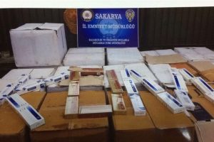 64 bin 500 paket kaçak sigara ele geçirildi