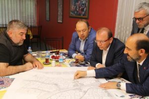 Bursa Ticaret Borsası Başkanı Matlı misafirlerini ağırladı