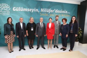 Kardeş kent Kekava'dan Bursa'da Başkan Bozbey'e ziyaret
