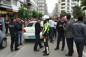 Samsun'da bir polis bıçaklandı!