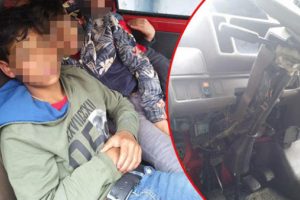 İki ay önce otobüs kaçıran çocuklar bu kez minibüs çaldı!