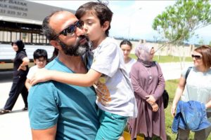 Afrin kahramanlarına karşılama