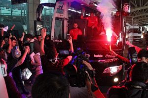 Beşiktaş kafilesi Ankara'da