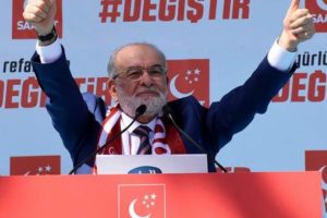 Temel Karamollaoğlu'ndan ilk miting