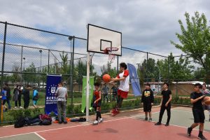 Bursa'da Sokak Basketbolu Turnuvası düzenlendi