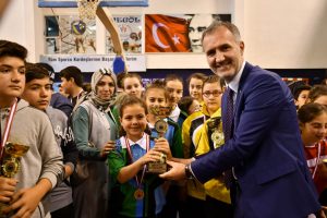 Bursa İnegöl'de Başkanlık Kupası sahiplerini buldu