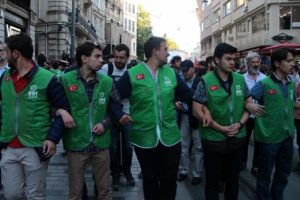 Beyoğlu'nda Kudüs protestosu