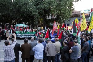 Bursa'dan ABD'nin İsrail Büyükelçiliğini Kudüs'e taşımasına tepki