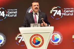 Hisarcıklıoğlu yeniden TOBB Başkanı oldu