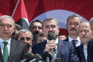 Şenocak: Filistinlilerin kanlarının dökülmesinde İsrail kadar ABD'nin de sorumluluğu vardır