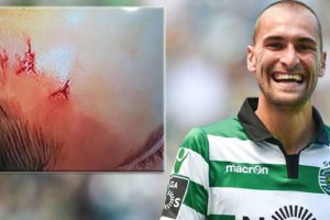 Sporting Lizbon taraftarları tesisi bastı!