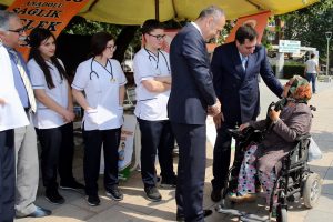 Bursa Valisi Küçük, Kestel'i ziyaret etti
