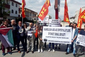 Ankara Büyükelçiliği önünde eylem