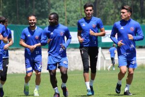 Karabükspor'da Trabzonspor hazırlıkları başladı