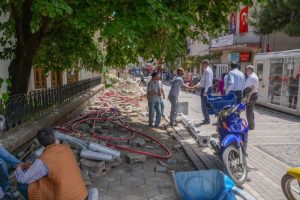 Bursa Karacabey'de altyapı çalışmaları tam gaz