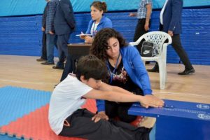 Kayseri'de yetenekli sporcular taramadan geçiriliyor