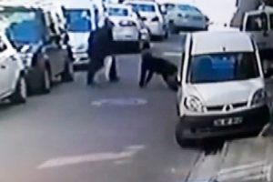Tacizci cinayeti kamerada