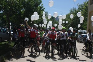 Bursa'da sağlık için pedala bastılar